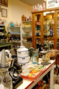 Eclectic selection of antiques
